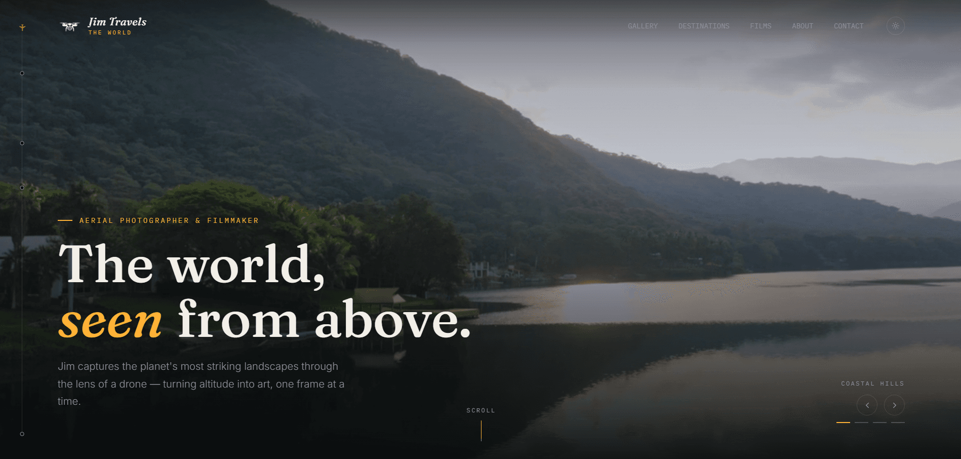 Jim — Aerial Photographer Portfolio screenshot